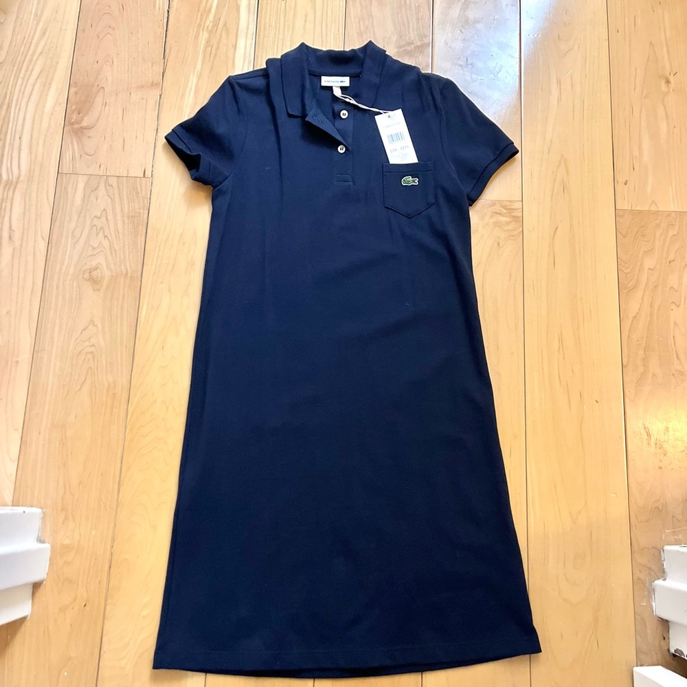 Lacoste Tennis/Golf dress. Youth size 12. NWT.